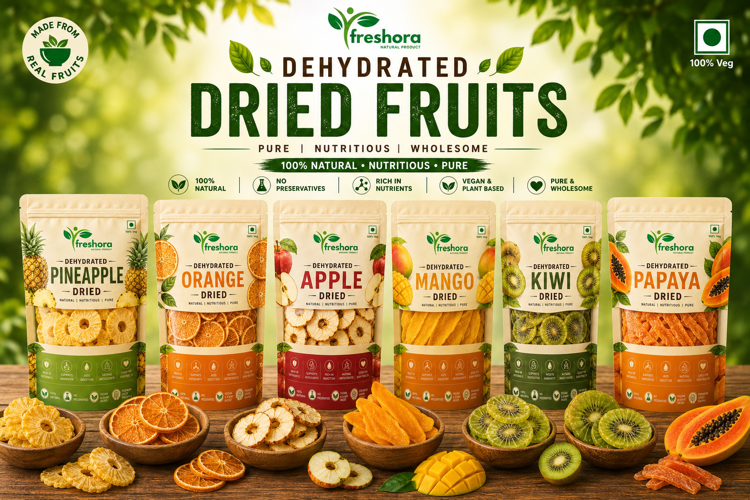Dehydrated Fruits 
