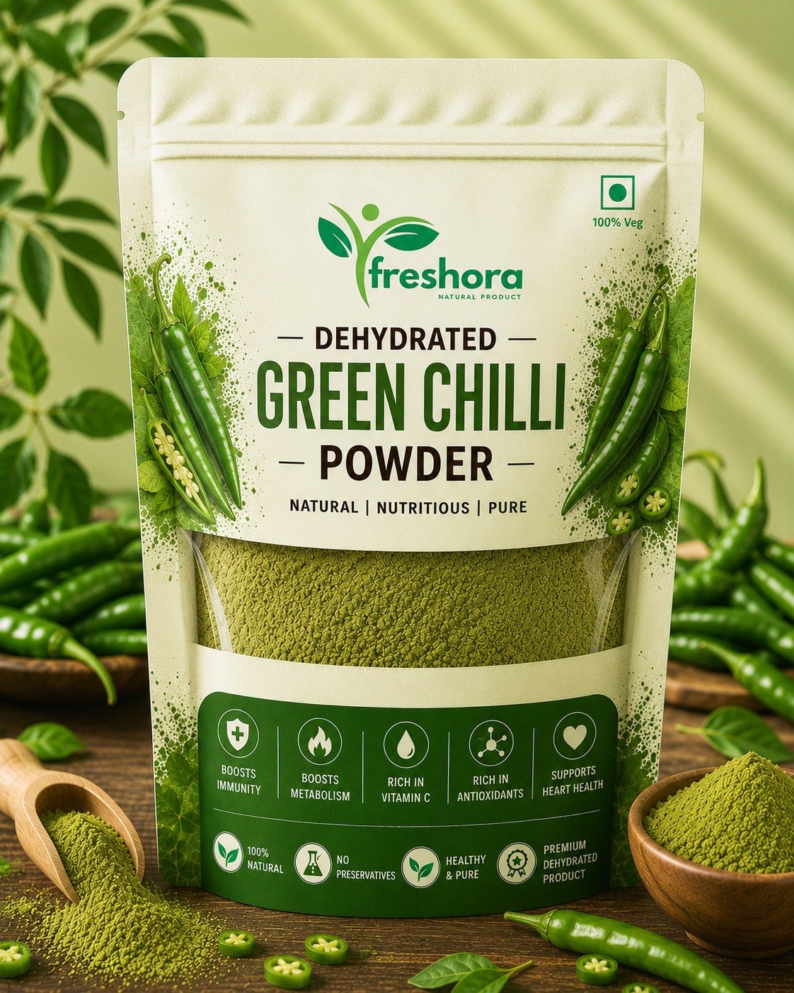 Green Chilli Powder