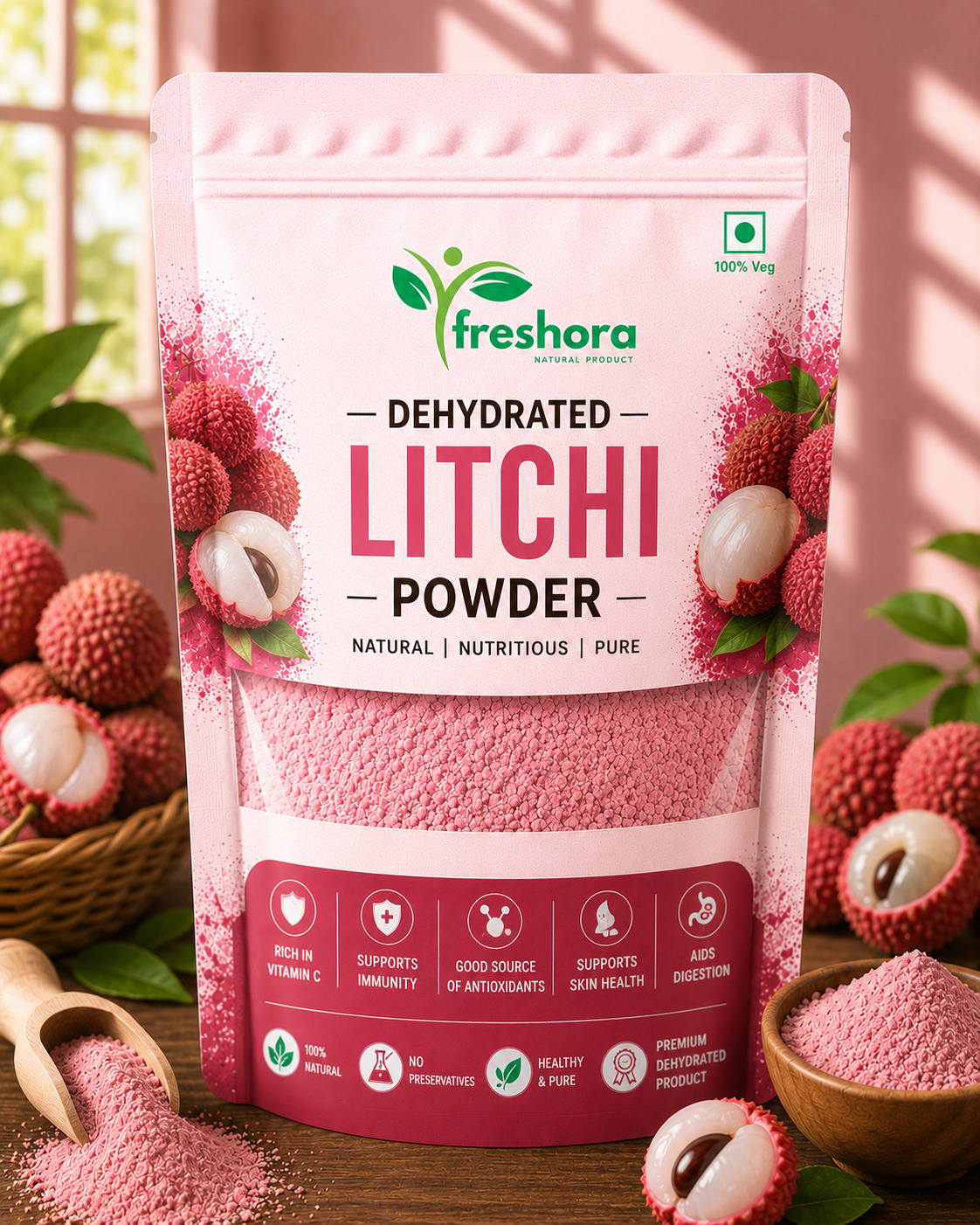 Lychee (Litchi) Powder